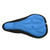 Bike Seat Cover Soft Breathable Durable Sponge Easy Installation Comfortable Concavo Convex Design Bike Seat CushionBlue