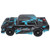 RC Drift Car with LED Spray Device 1:16 4WD 2.4Ghz High Speed Hobby Toy Vehicle with Remote Control for Over 14 Years Old HS16352