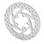 100mm Wide Brake Disc Stainless Steel 5 Hole Brake Disc with 5 Screws for Xiaomi M365 Electric Scooter
