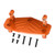Aluminum Alloy Steering Servo Mount Bracket Base for 1/8 Losi LMT Truck Modification PartsOrange
