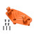 Aluminum Alloy Steering Servo Mount Bracket Base for 1/8 Losi LMT Truck Modification PartsOrange