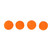 30Pcs/Lot Carp Fishing Foam Pop Up Soft Pellets Baits Floating Lure (Orange 12mm)