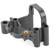 Durable Aircraft Left and Right Battery Bracket Plastic Battery Holder for DJI FPV ComboLeft