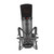 TAKSTAR SM-10 Unidirectional Recording Microphone Metal Structure XLR Connector with Metal Windscreen Shock Mount 48V Phantom Power for Network Karaoke Live Broadcast Personal Recording Instrument