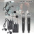 Wireless Microphone Professional UHF Wireless Mic System Handheld Dual Microphone with Receiver Wearable Transmitter Headworn and Lavalier Microphones for Meeting Party Church DJ Wedding Home KTV Set