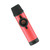 Kazoo Professional Aluminum Adjustable Tone Musical Instrument with 5Pcs Flute Diaphragm for Kids Red