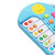 Baby Piano Toy Animal Pattern Volume Adjustable Multifunctional Educational Musical Toy for Kids Children Blue