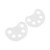 2Pcs Finger Strength Trainer Hand Grip Exerciser Strengthener Silicone for Children Adult