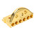 Guitar String Locking Nut Metal Guitars Accessory Corrosion Resistant with Mounting ScrewsGold