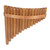 Musical Professional Panpipe Pan Flute 15 Pipes G Key Musical Instrument Pan Pipe Flute Right Hand
