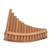 Musical Professional Panpipe Pan Flute 15 Pipes G Key Musical Instrument Pan Pipe Flute Right Hand