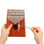 17 Tones Thumb Piano Set 17 Keys Kalimba with Tuning Hammer Mini Finger Musical Instrument