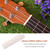 Bone Ukulele Bridge Saddle and Nut for 4 String Ukuleles Musical Instrument Repair Parts