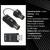 M-VAVE MS1 Mini Wireless Transmission System MIDI System MIDI Wireless Adapter Plug and Play Support for Devices with MIDI Interface