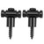 2PCS Guitar String Retainer Guitar String Tree with Screw Electric Guitar Accessory for Guitar