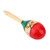 1 Pair of Durable Wooden Maracas Large 25cm Musical Educational Instrument Toy for Children