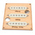 1 Set Single Coil Guitar Pickup Noise Reduction Professional Retro 52mm Guitar Pickup for Strat
