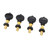 4PCS Ukulele Tuning Peg Metal 4.3cmx2cm Ukulele Tuner Peg Machine Head for Practice
