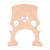 Maple Wood Cello Bridge Replacement Parts Instrument Accessory for 4/4 3/4 Cellos (4/4)