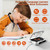 CD Player 3 Modes LED Display Touch Control Portable Retro Desktop BT Music Player with Dust Proof Cover