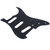 Electric Guitar Pickguard 11 Hole Mirror Surface for FD Musical Instrument AccessoriesBlack