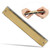 Harmonica Professional Mouthorgan Diatonic Harp 1.2mm Brass Base Plate 24‑Hole Polyphonic(Golden D Key)