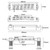 Electric Guitar Bridge Drawstring Plate Upper and Lower Split Bridge Ball Roller Adjustable 6 String Pull String Board