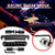 Electric Guitar Bridge Drawstring Plate Upper and Lower Split Bridge Ball Roller Adjustable 6 String Pull String Board