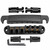 Electric Guitar Bridge Drawstring Plate Upper and Lower Split Bridge Ball Roller Adjustable 6 String Pull String Board