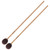 2Pcs Marimba Mallets Maple Rods Woolen Twisted Percussion Instrument Playing AccessoriesBrown Ball