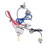 Guitar Wiring Harness Kit Prewired 3 Way Switch 2V2T1J for Electric Guitar Wire AccessoriesYellow