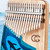 Portable Thumb Piano Multiple Tones Mini Resin Kalimba Finger Plucked Musical Instrument 17 Tones Whale