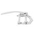 Tailpiece Vibrato Bridge for for SG/Tele/LP Flat Top Electric Guitar Tremolo SystemSilver