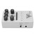 Silver Electric Guitar Effect Pedal Stereophonic 7 Classic Reverberation End Toning Hold Guitar Effect Pedal DC9V