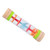 Baby Rainmaker Rain Stick Simulation Wooden Rainbow Rattle Rainmaker Toy Raindrops Musical Instrument Colorful Rain Sound Cylinder
