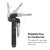 M-VAVE WP-5G Wireless 5.8G Guitar System Rechargeable Audio Transmitter and Receiver ISM Band for Electric Bass Guitars Amplifier Accessories