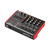 D6 Portable 6-Channel Mixing Console Mixer 7-band EQ Built-in 48V Phantom Power Supports BT Connection USB MP3 Player for Music Recording DJ Network Live Broadcast Karaoke