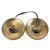 2.6in/6.5cm Handcrafted Tibetan Meditation Tingsha Cymbal Bell with Buddhist The Eight Auspicious Symbols