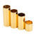 4pcs/set Electric Guitar Metal Slide Bar Guitars String Slides Golden