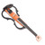 Silent Electric Violin 4/4 Floor Tile Pattern Carbon Fiber Maple Wood Quiet Violin Set for Practice