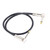 Guitar Patch Cable 6.35mm Plug Right Angle Anti Interference Reduce Noise Flexible Guitar Effect Pedal Cord