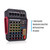 TM4 Digital 4-Channel Audio Mixer Mixing Console Built-in 48V Phantom Power with BT Function Professional Audio System for Studio Recording Broadcasting DJ Network Live