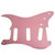 Metal Guitar Pickguard Compact Standard Guitars Scratch Plate for Beginners HobbyistsPink GQ63