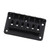 Electric Guitar Bridge 6 String 78mm Top Load Zinc Alloy Tailpiece Instrument Accessory Black