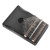 Black 17 Key Kalimba with Tuning Wrench Portable Interesting Wooden Body Thumb Piano