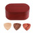 Wooden Guitar Pick Box Set Plectrum Storage Holder Case Gift Solid Wood Instrument Accessories
