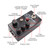 MOSKYAudio Fuzz Distortion Guitar Effect Pedal 4 Mode Switch & Volume/Filter/Distortion Controls Compact Portable Digital Distortion Guitar Effector Effect Processor for Electric Guitar - KING RAT