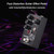 MOSKYAudio Fuzz Distortion Guitar Effect Pedal 4 Mode Switch & Volume/Filter/Distortion Controls Compact Portable Digital Distortion Guitar Effector Effect Processor for Electric Guitar - KING RAT