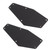 2Pcs Guitar Back Plate Bass Electric Instrument Pick Guards Plastic for Protecting Decorating