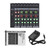 4 Channel Audio Mixer Portable Headphone Amp Lightweight Volume Adjustable Knob with 5V Power Interface Headphone Mixer for Guitar TV Mobile phone Recording Studio 4 Channel Stereo Headphone Amplifier
